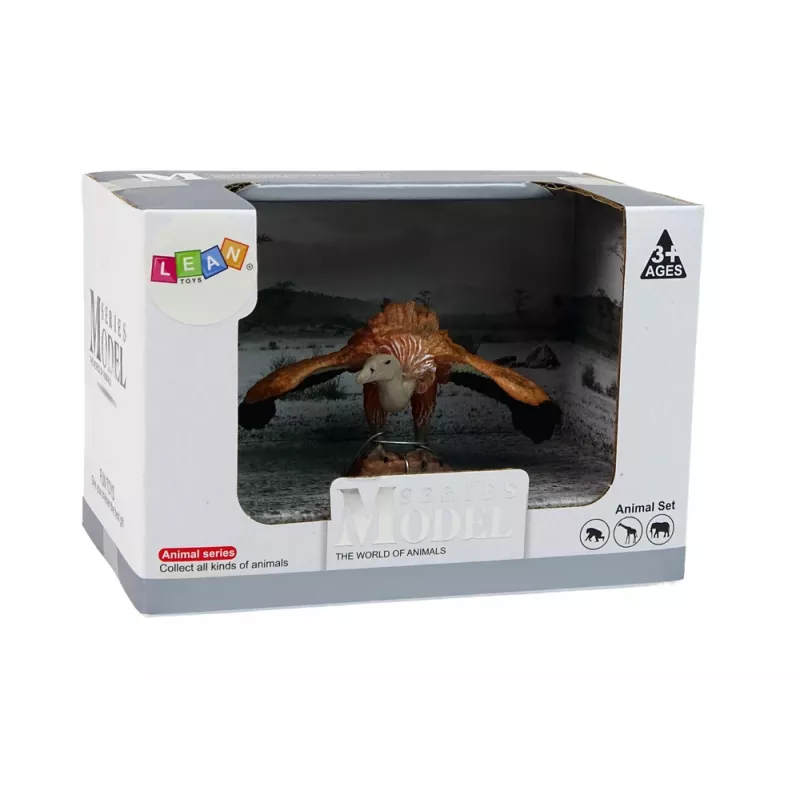 LEAN TOYS Figura de colección grande buitre Animals of the World