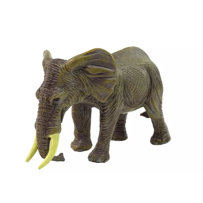 LEAN TOYS Figura de colección grande elefante animales del mundo