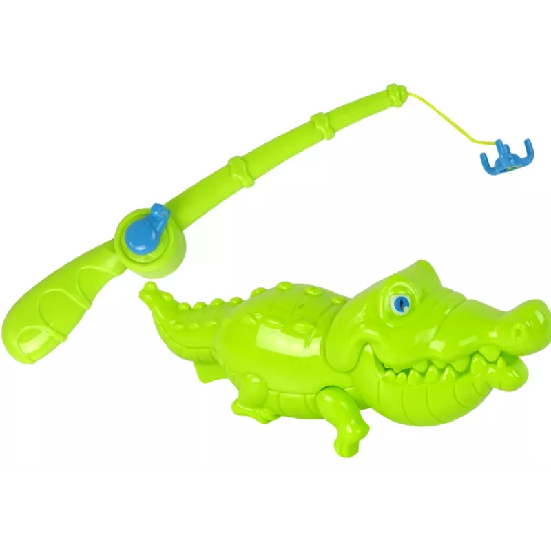 LEAN TOYS Gran juego de pesca con caña Let's Go Fishing! 11 elementos