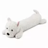 West Highland Terrier de peluche grande LEAN TOYS peluche mascota blanco 90 cm