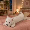 West Highland Terrier de peluche grande LEAN TOYS peluche mascota blanco 90 cm