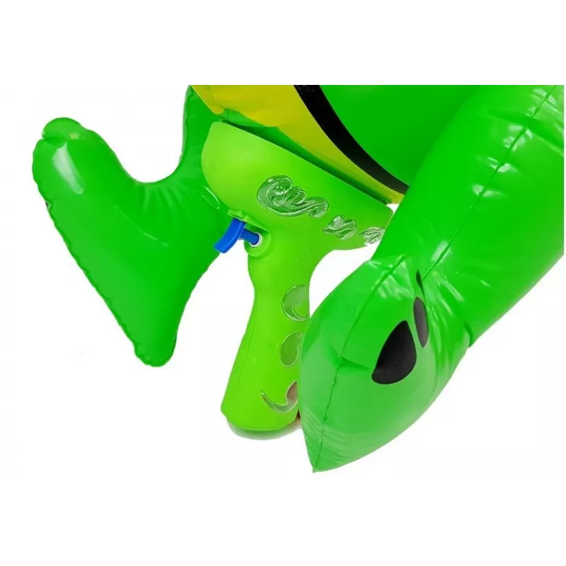 LEAN TOYS Pistola de agua grande de bombeo dinosaurio