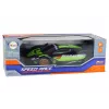 LEAN TOYS Coche deportivo teledirigido grande 1:10 verde y negro