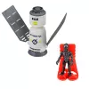 LEAN TOYS Gran set espacial UFO cohetes rover vehículos nave alienígena 8 piezas