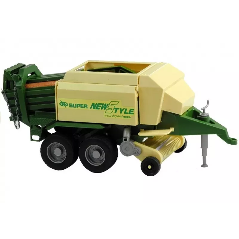 LEAN TOYS Gran tractor con remolque, máquina agrícola, 65 cm