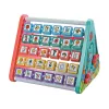 LEAN TOYS Estante de aprendizaje triangular contadores letras objetos animales