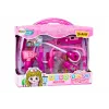 LEAN TOYS Little Doctor botiquín médico en maletín con luz y sonido rosa