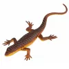LEAN TOYS Lagarto vivíparo Figura de goma elástica realista 12,5 cm