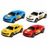 Camión grúa Lora LEAN TOYS con 4 coches, luces y sonidos – camión portacoches de fricción con remolque desmontable