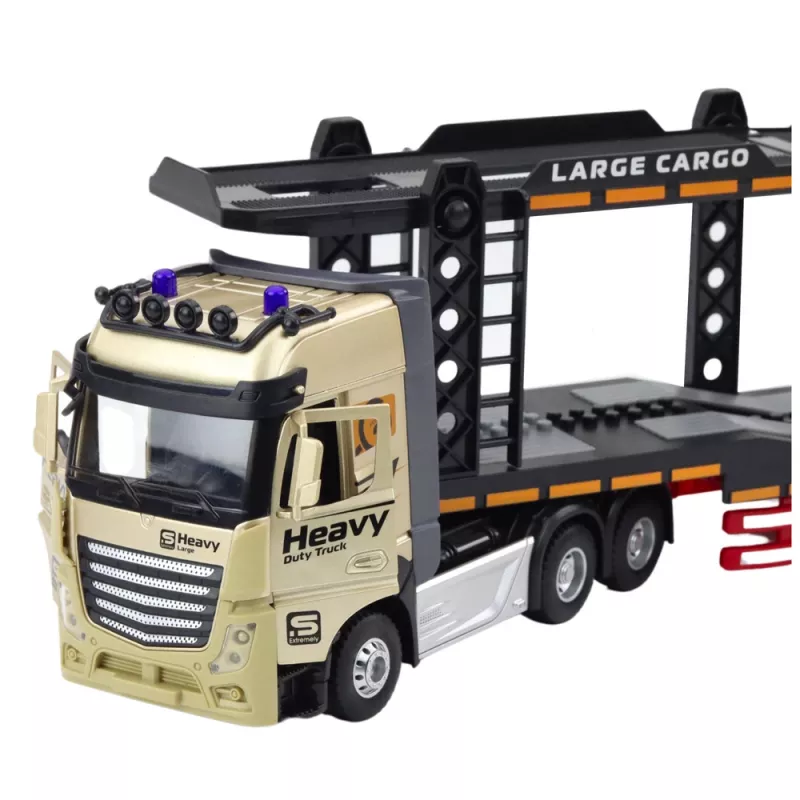 Camión grúa RC Lora Truck LEAN TOYS 1:24 2.4GHz con luz y sonido