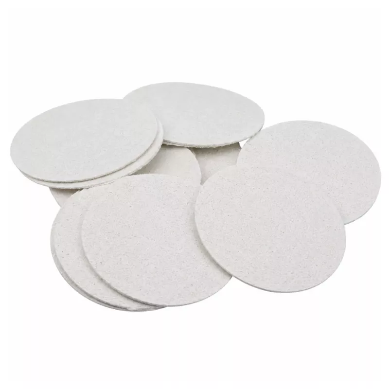LEAN TOYS Papel mágico 3D para pintar DIY discos de pulpa de madera 20 uds. 6 cm
