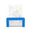 LEAN TOYS Pizarra blanca 3D mágica iluminada gafas azul
