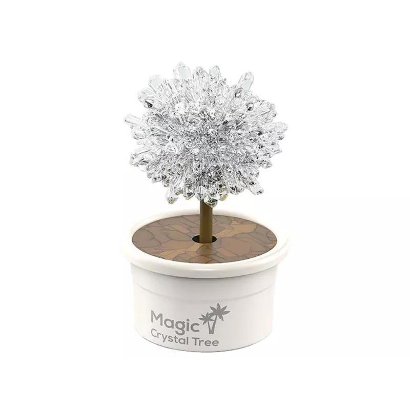 LEAN TOYS Árbol Mágico Cristal Cultivo Plata Experiencias