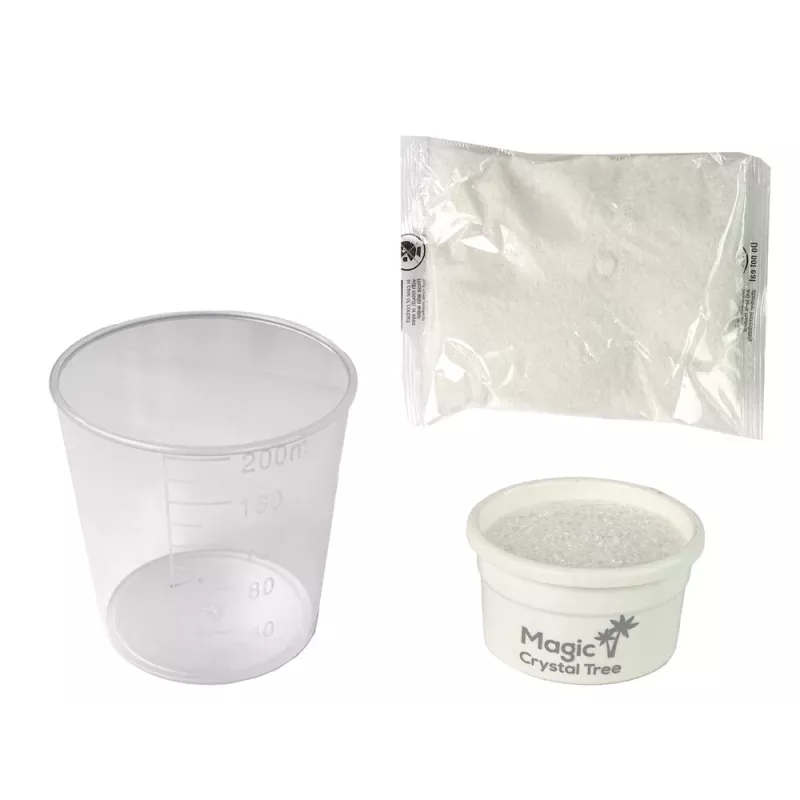 LEAN TOYS Árbol Mágico Cristal Cultivo Plata Experiencias