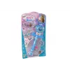 LEAN TOYS Set princesas mágicas de cuento varita interactiva luz sonido función proyector de estrellas