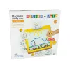 LEAN TOYS Tablero Magnético 100 Abalorios Amarillos