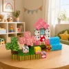 LEAN TOYS Bloques de construcción magnéticos Set de 50 piezas – Cubos 3D Pixel Unicornio, plástico ABS, juguete de construcción creativo
