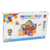 LEAN TOYS set de bloques magnéticos, 70 piezas – juguete educativo de construcción STEM con potentes imanes de neodimio, plástico ABS multicolor, seguro y duradero para niños a partir de 3 años