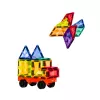 LEAN TOYS Bloques magnéticos placas 3D creativos STEM multicolor 85 uds.