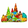 LEAN TOYS Bloques magnéticos dinosaurio volcán 31 piezas