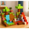 LEAN TOYS Bloques magnéticos Pixel World Cubos de colores 146 piezas