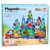 LEAN TOYS bloques magnéticos animales marinos océano 40 piezas