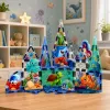 LEAN TOYS bloques magnéticos animales marinos océano 40 piezas