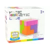 LEAN TOYS Cubo de rompecabezas magnético con tarjetas de doble cara 108 desafíos