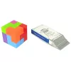LEAN TOYS Cubo de rompecabezas magnético con tarjetas de doble cara 108 desafíos