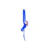 LEAN TOYS Mascota de Peluche Mono con Bebé, Azul 90 cm