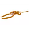 LEAN TOYS Mascota de Peluche Mono con Bebé, Marrón Claro 90 cm