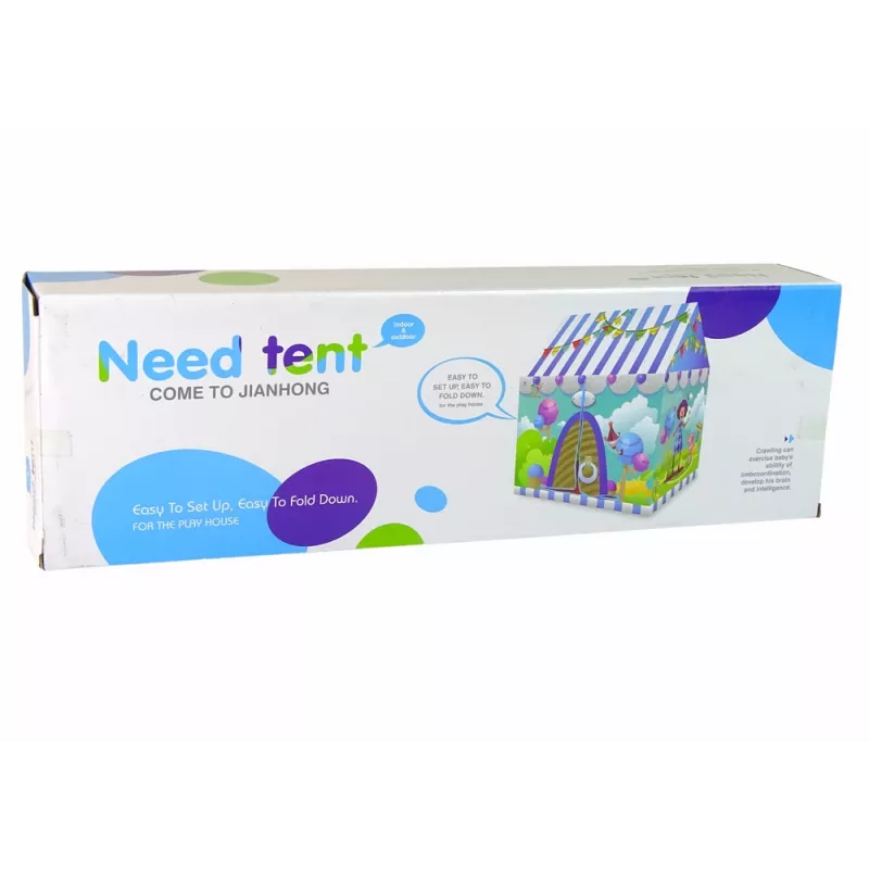 LEAN TOYS Tienda de circo Merry para niños jardín