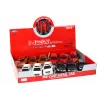 LEAN TOYS Coche de metal 12 cm efectos de sonido luz colores variados
