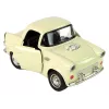 LEAN TOYS Coche de metal clásico con puertas que se abren y sonido