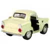 LEAN TOYS Coche de metal clásico con puertas que se abren y sonido