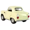 LEAN TOYS Coche de metal clásico con puertas que se abren y sonido