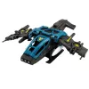 LEAN TOYS Avión de combate militar con figura de soldado, lanzacohetes, luces y sonidos