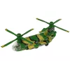 LEAN TOYS Helicóptero militar con grandes palas de rotor, luces y sonido Moro