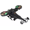 LEAN TOYS Helicóptero militar con grandes aspas, luces, sonido y rotación