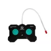 LEAN TOYS Avión de Combate Militar RC Radiocontrol Gris Luces