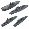 LEAN TOYS Set militar soldados vehículos barcos cazas base 54 piezas