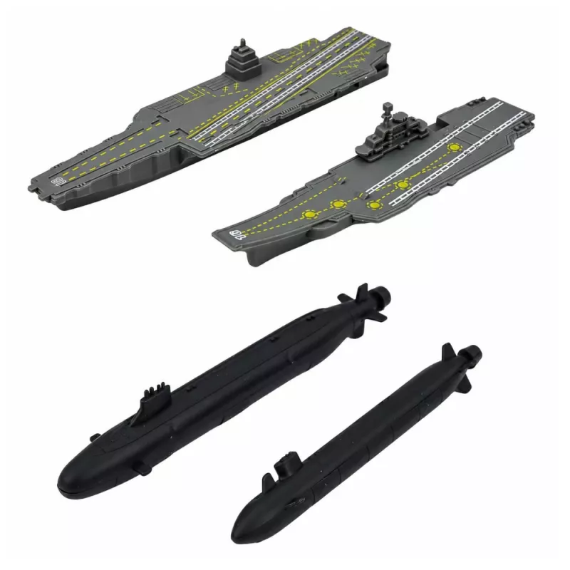 LEAN TOYS Set militar soldados vehículos barcos cazas base 54 piezas