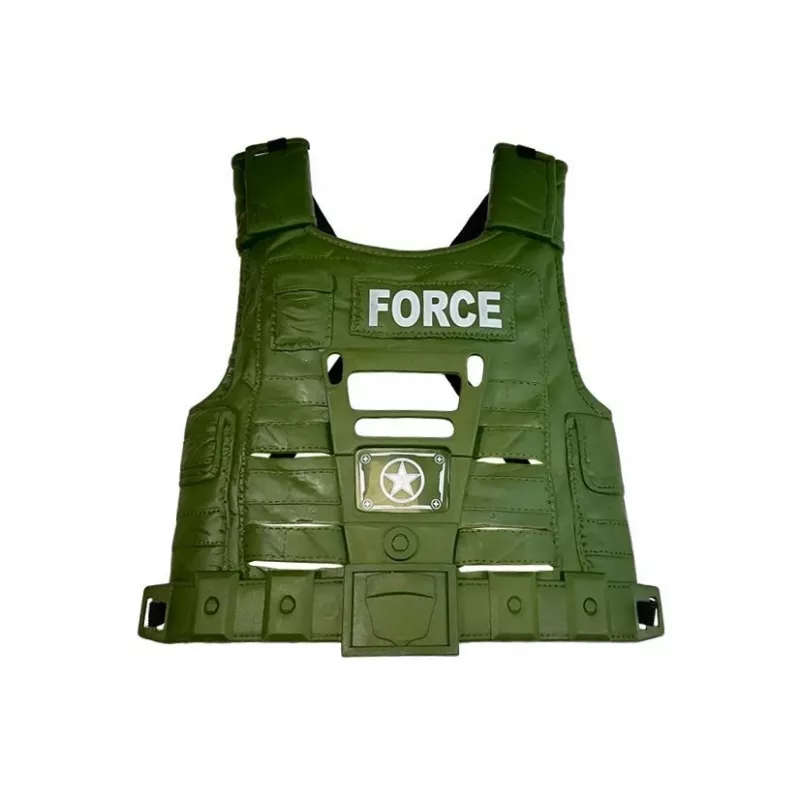 LEAN TOYS Set de juguete militar Pistolas de balas blandas MP7