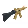 LEAN TOYS Set de armas militares rifle pistola auriculares silbato luces