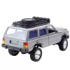 LEAN TOYS MN78 Vehículo RC todoterreno 4x4 plateado 1:12