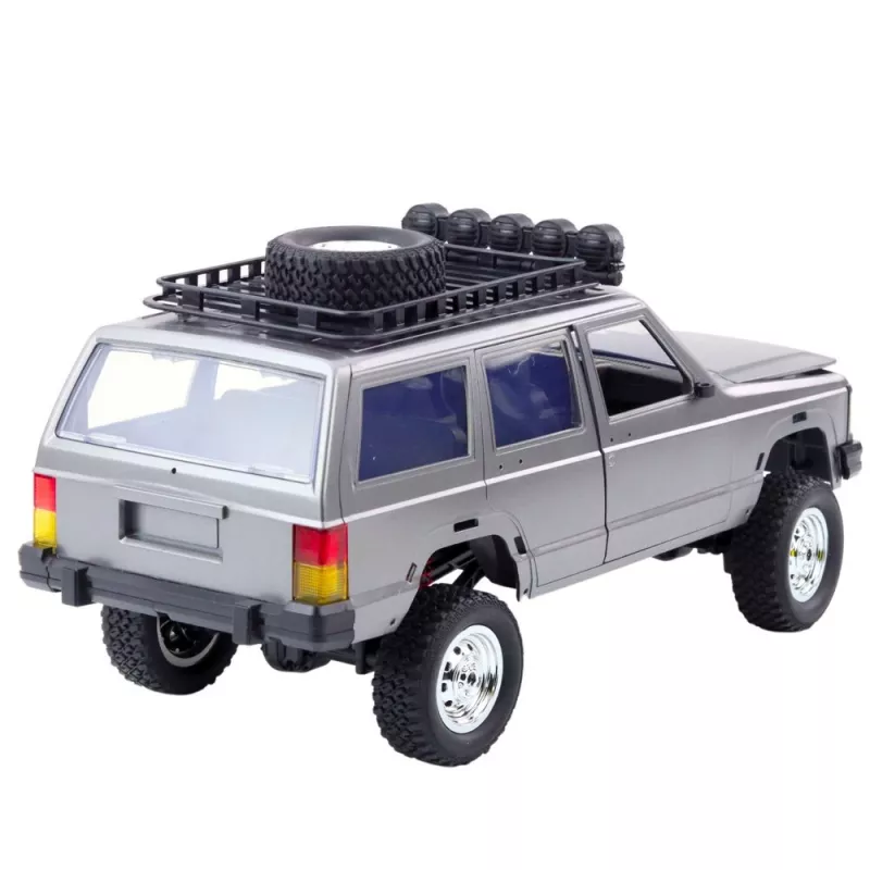 LEAN TOYS MN78 Vehículo RC todoterreno 4x4 plateado 1:12