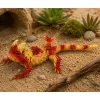 LEAN TOYS Moloch the Terrible Figura de goma elástica reptil realista 14 cm