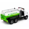 LEAN TOYS Vehículo municipal cabina metálica propulsión puertas abatibles luces sonidos 1:46
