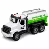 LEAN TOYS Vehículo municipal cabina metálica propulsión puertas abatibles luces sonidos 1:46