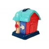 LEAN TOYS Granero musical con animales y sonidos de granja rosa